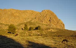 massif de granit rose