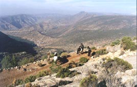 les contreforts du Haut Atlas
